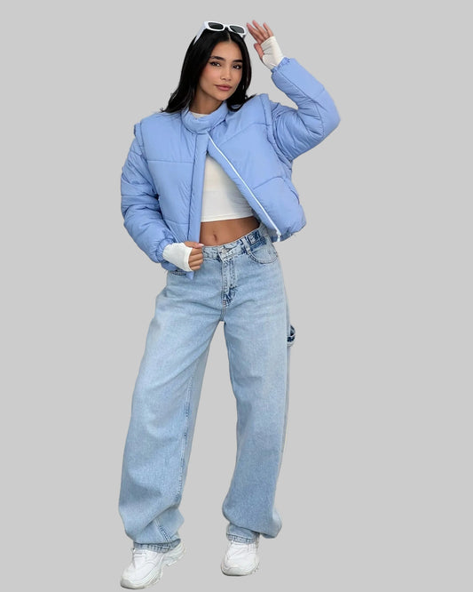 Cropped Puffer Jacket