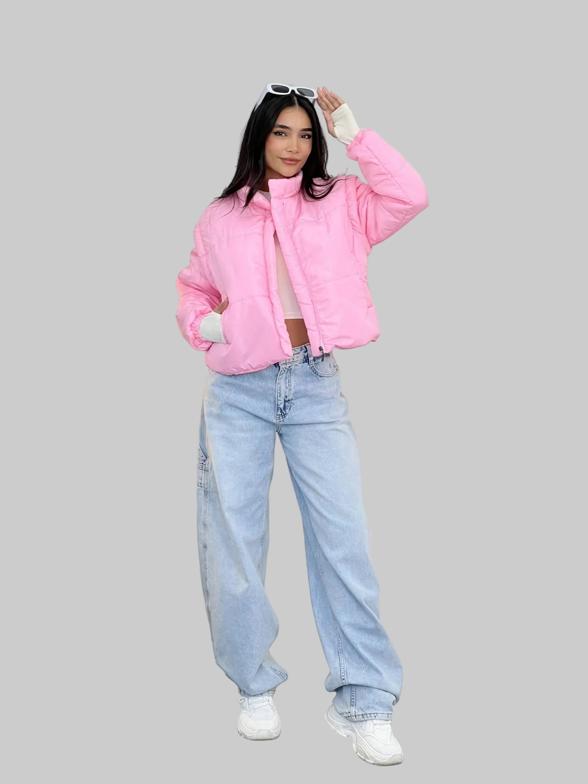 Cropped Puffer Jacket